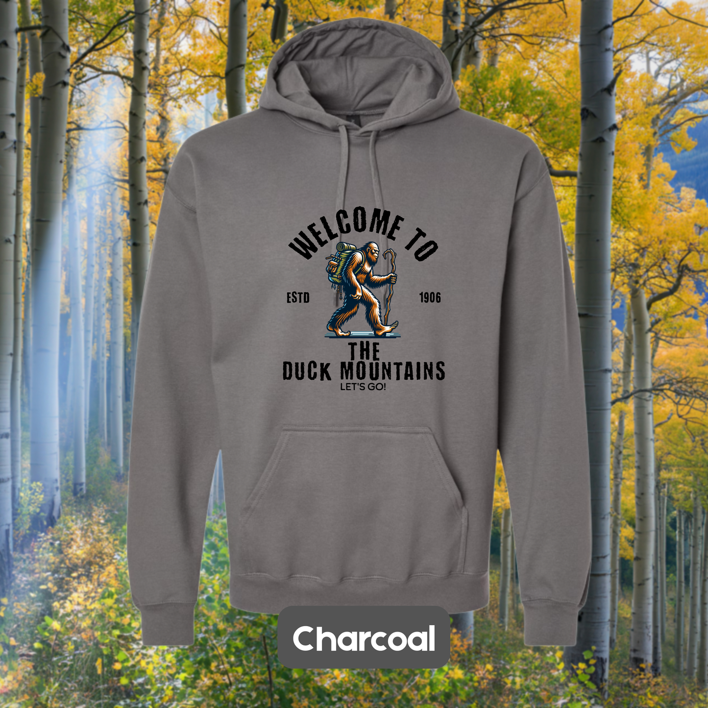 DUCK MOUNTAINS Sasquatch Hiker Hoodie
