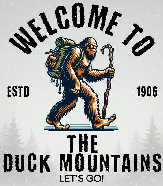 DUCK MOUNTAINS Sasquatch Hiker T-Shirt