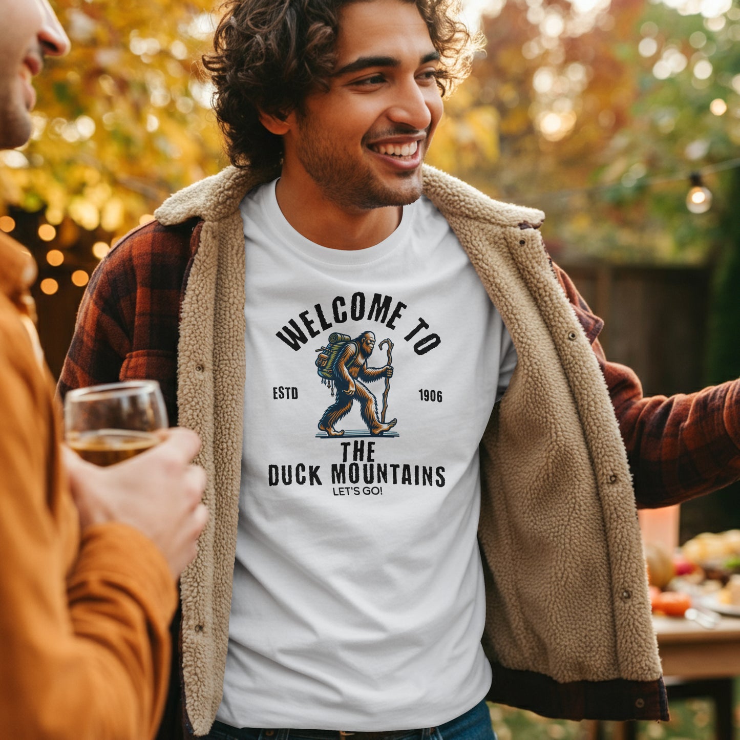 DUCK MOUNTAINS Sasquatch Hiker T-Shirt