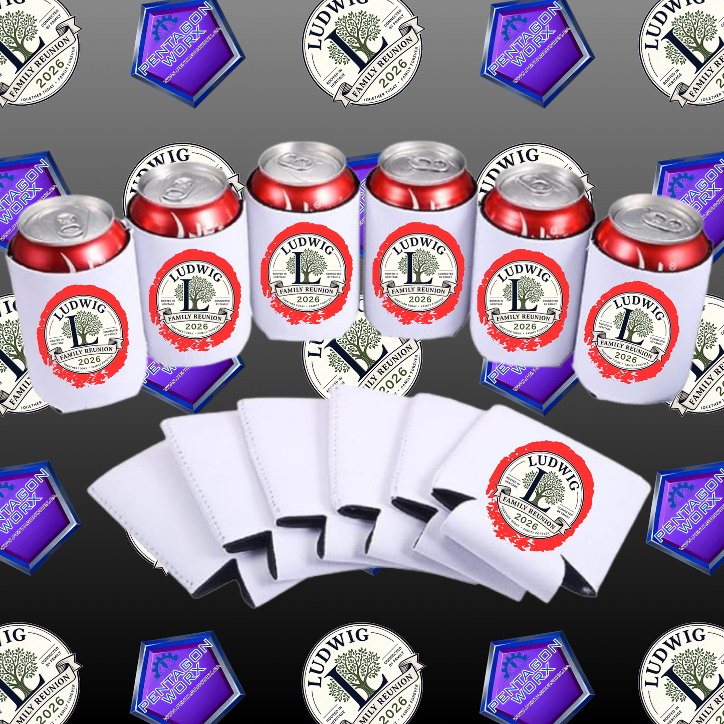 LUDWIG | CAN COOLER KOOZIE