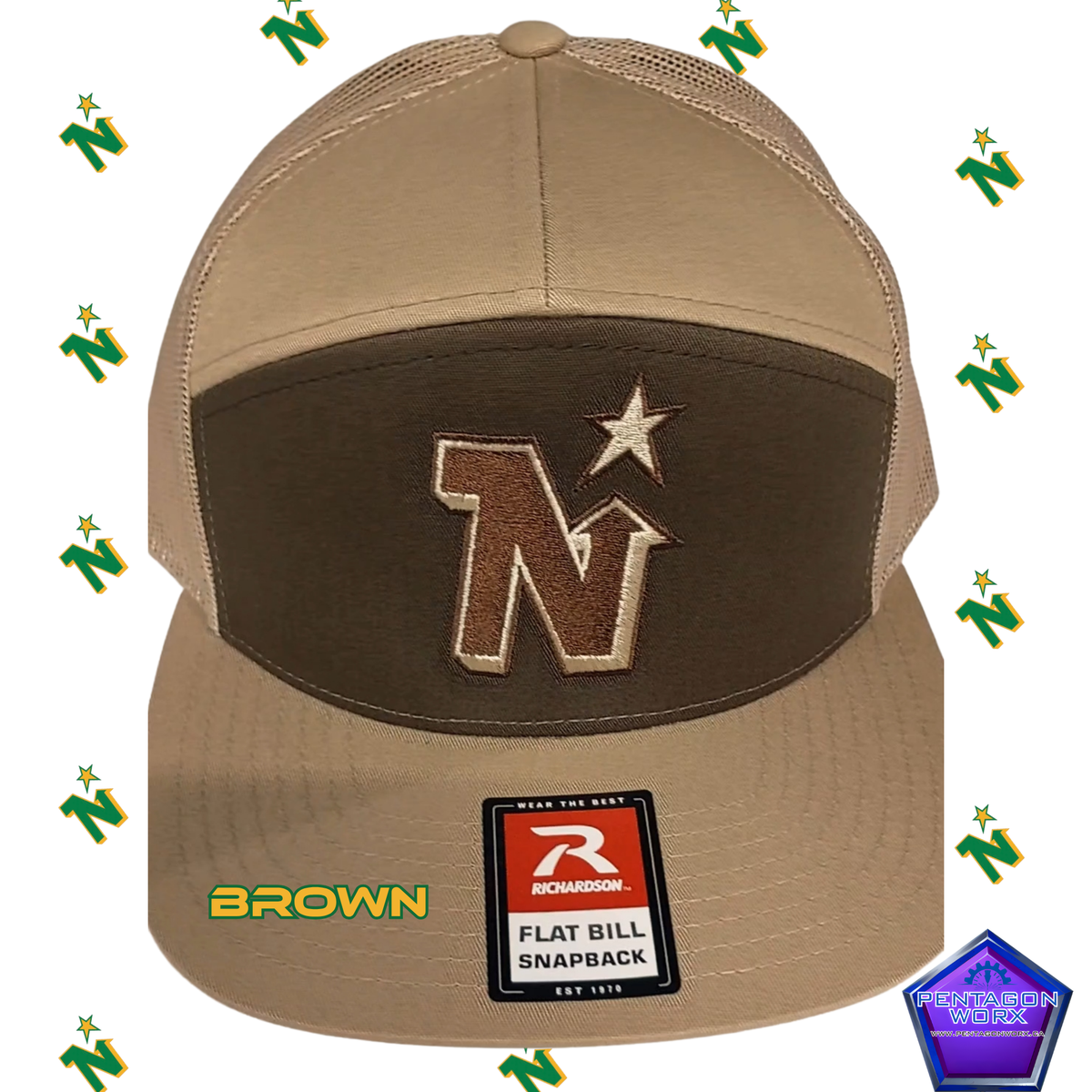 NORTH STARS|Richardson - Seven-Panel Trucker Cap