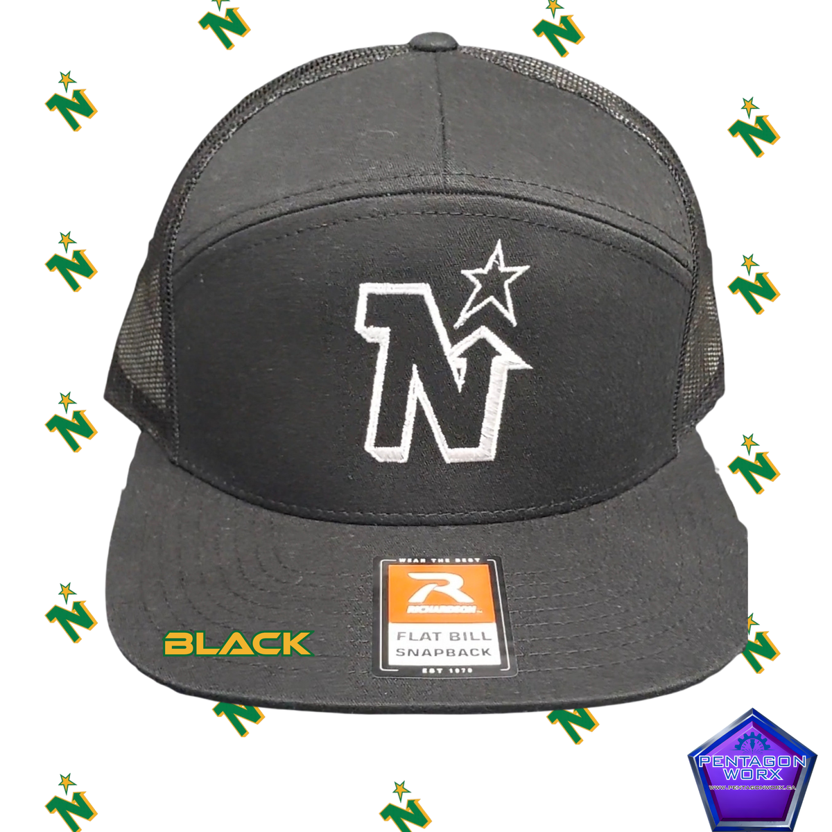 NORTH STARS|Richardson - Seven-Panel Trucker Cap