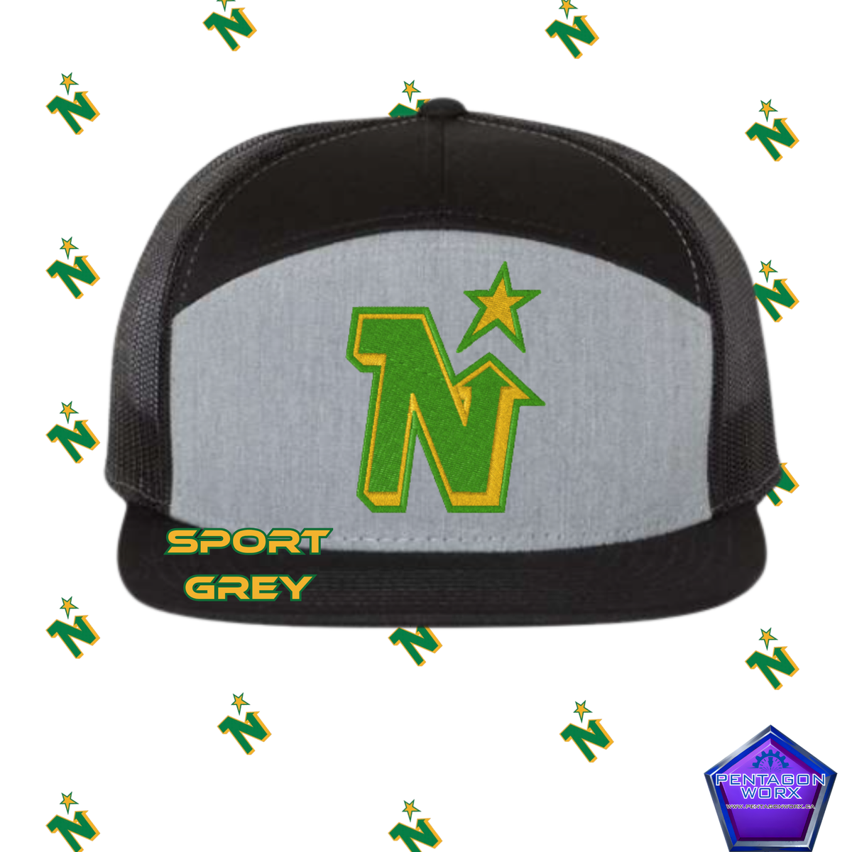 NORTH STARS|Richardson - Seven-Panel Trucker Cap
