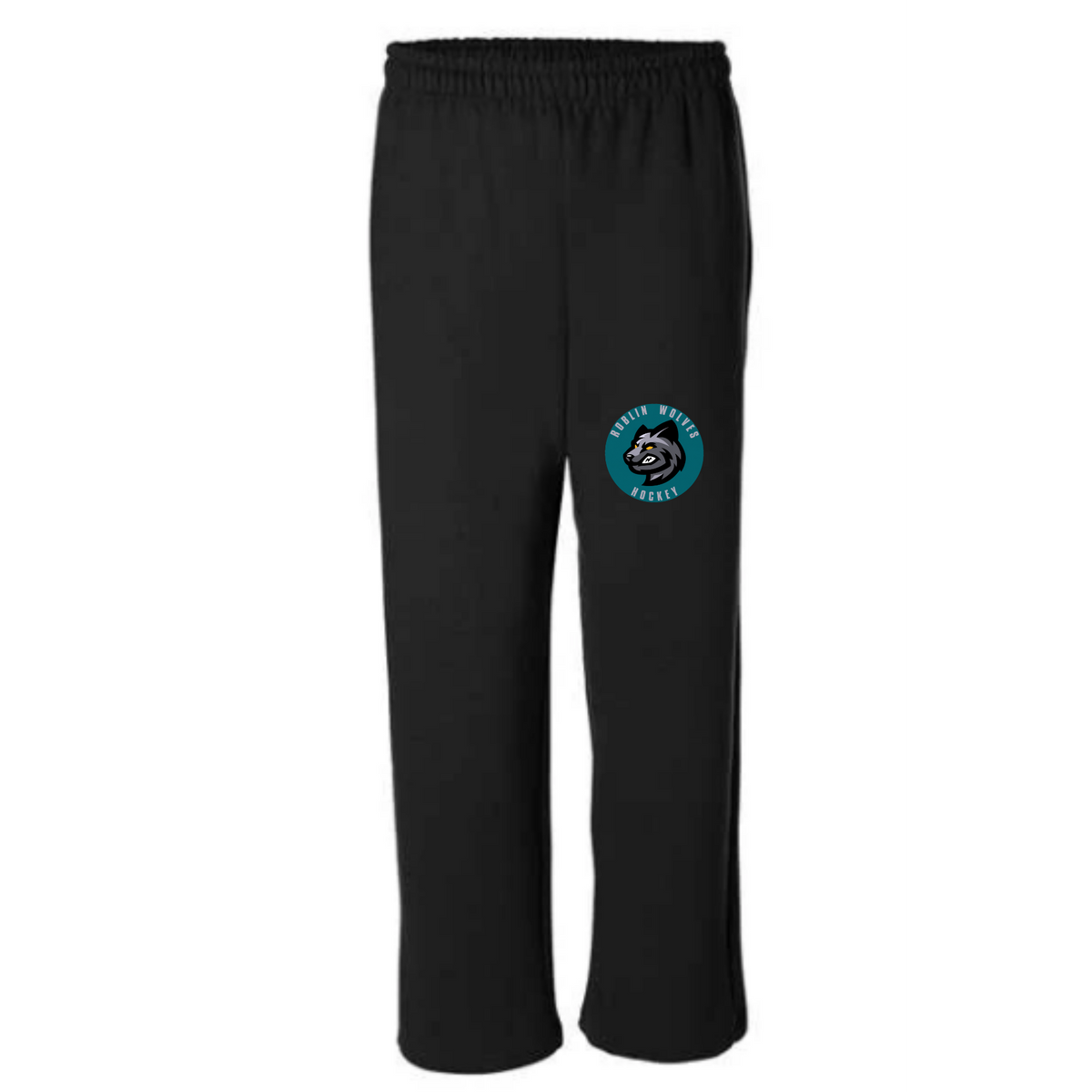 Sweatpants Open Bottom Adult | RWH