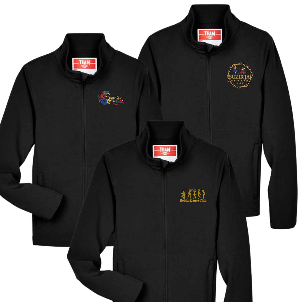 Embroidered Men's Leader Softshell Jacket