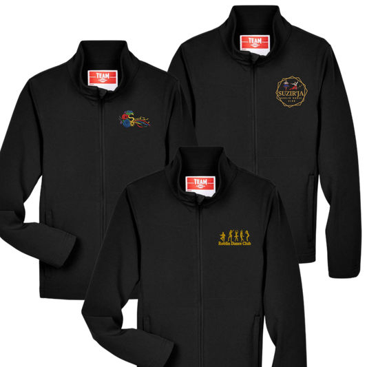 Embroidered Men's Leader Softshell Jacket