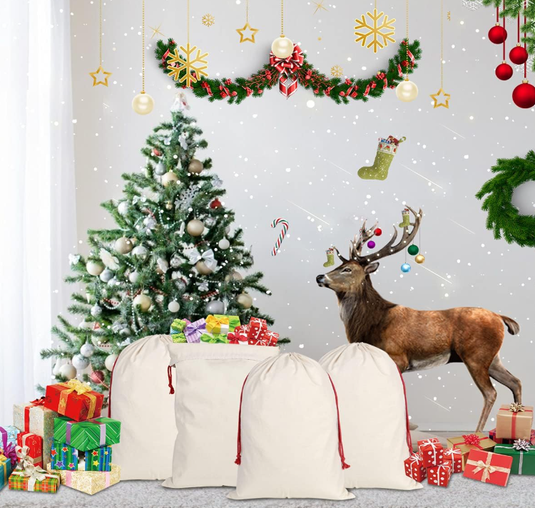 Custom Santa Sack – Personalized Christmas Gift Bag