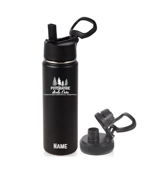 Stainless Steel Water Bottle 20oz 591ml Thompson General Hospital P.A.C.