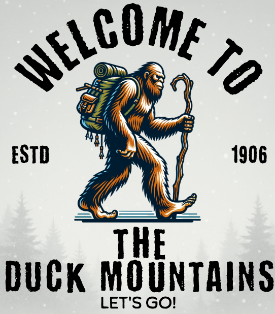 DUCK MOUNTAINS Sasquatch Hiker Hoodie