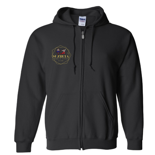 Zip-Up Hoodie BLACK SUZIR'JA Ukrainian Dancers