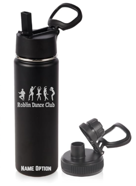 Stainless Steel Water Bottle 32oz 946ml ROBLIN DANCE CLUB
