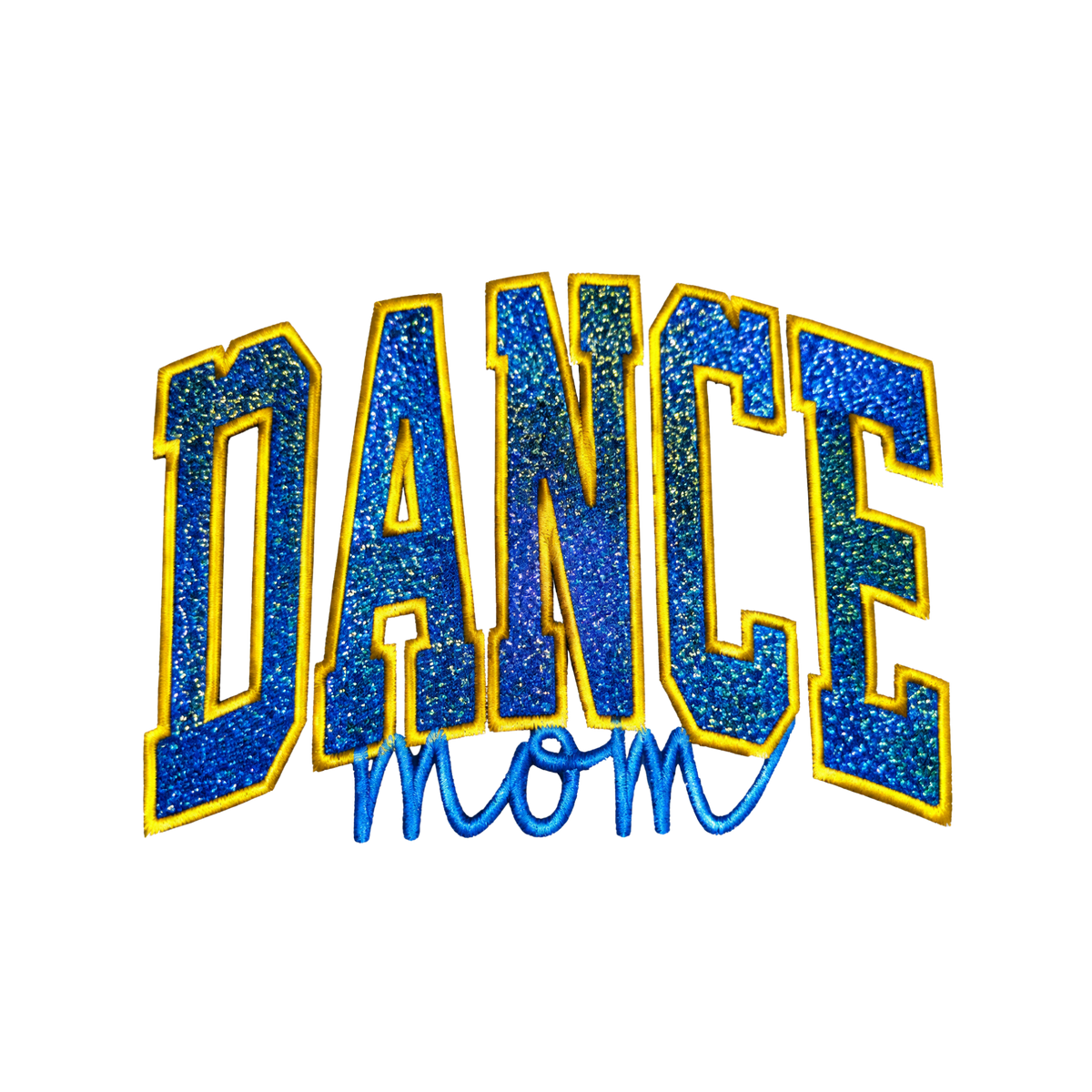 DANCE MOM Glitter Applique Crewneck Sweatshirt