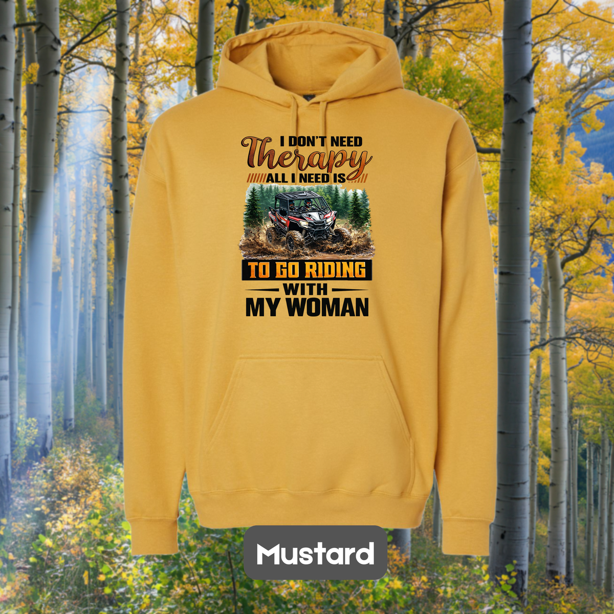 RIDING THERAPY (His) | Hoodie