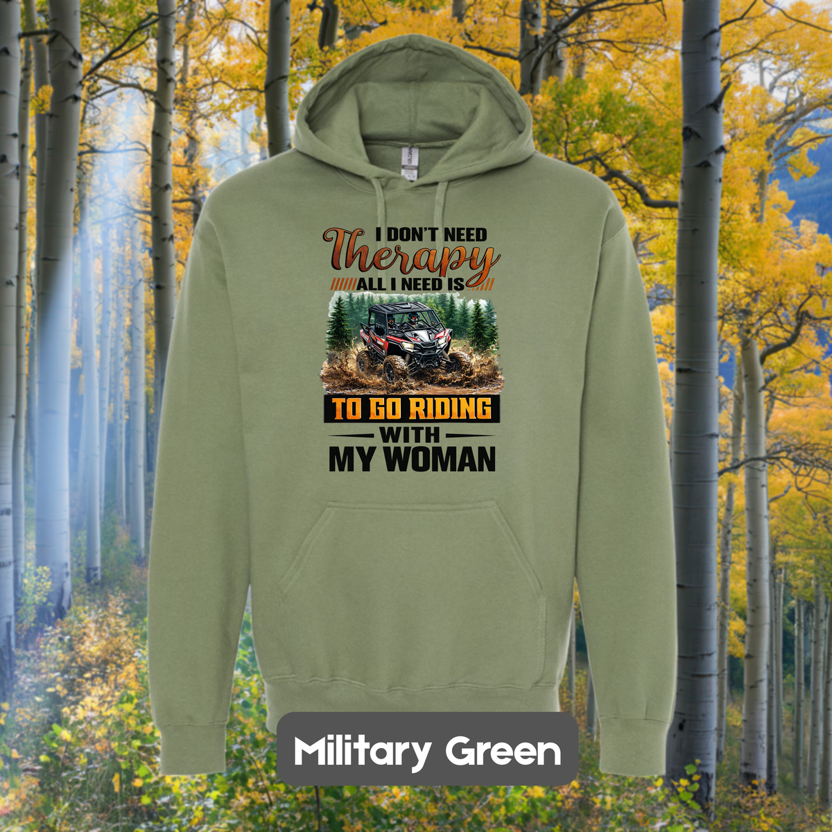 RIDING THERAPY (His) | Hoodie