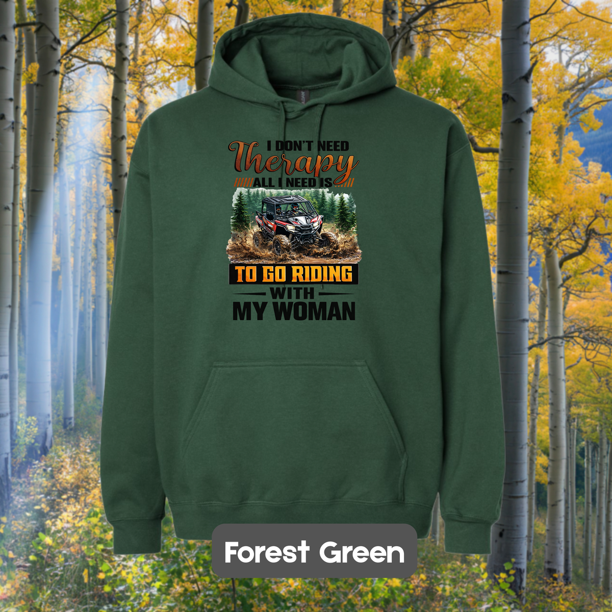 RIDING THERAPY (His) | Hoodie