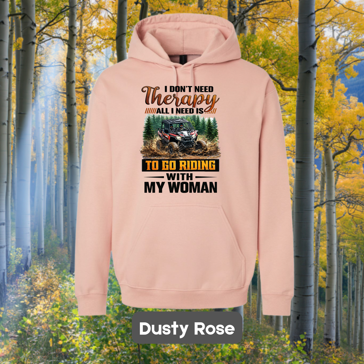 RIDING THERAPY (His) | Hoodie