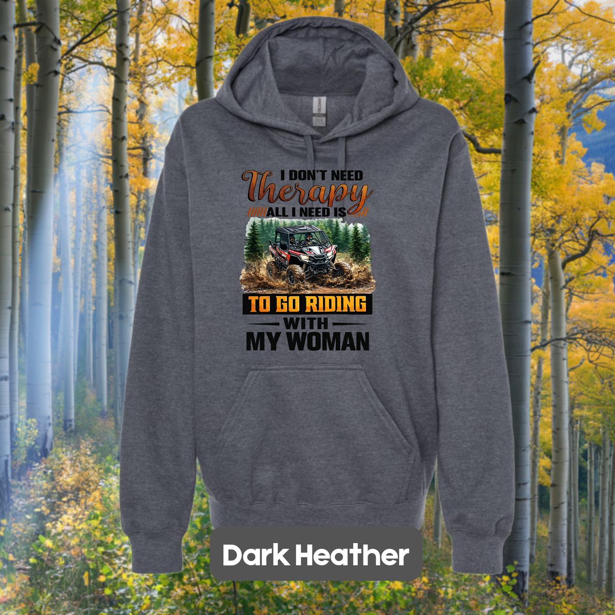 RIDING THERAPY (His) | Hoodie