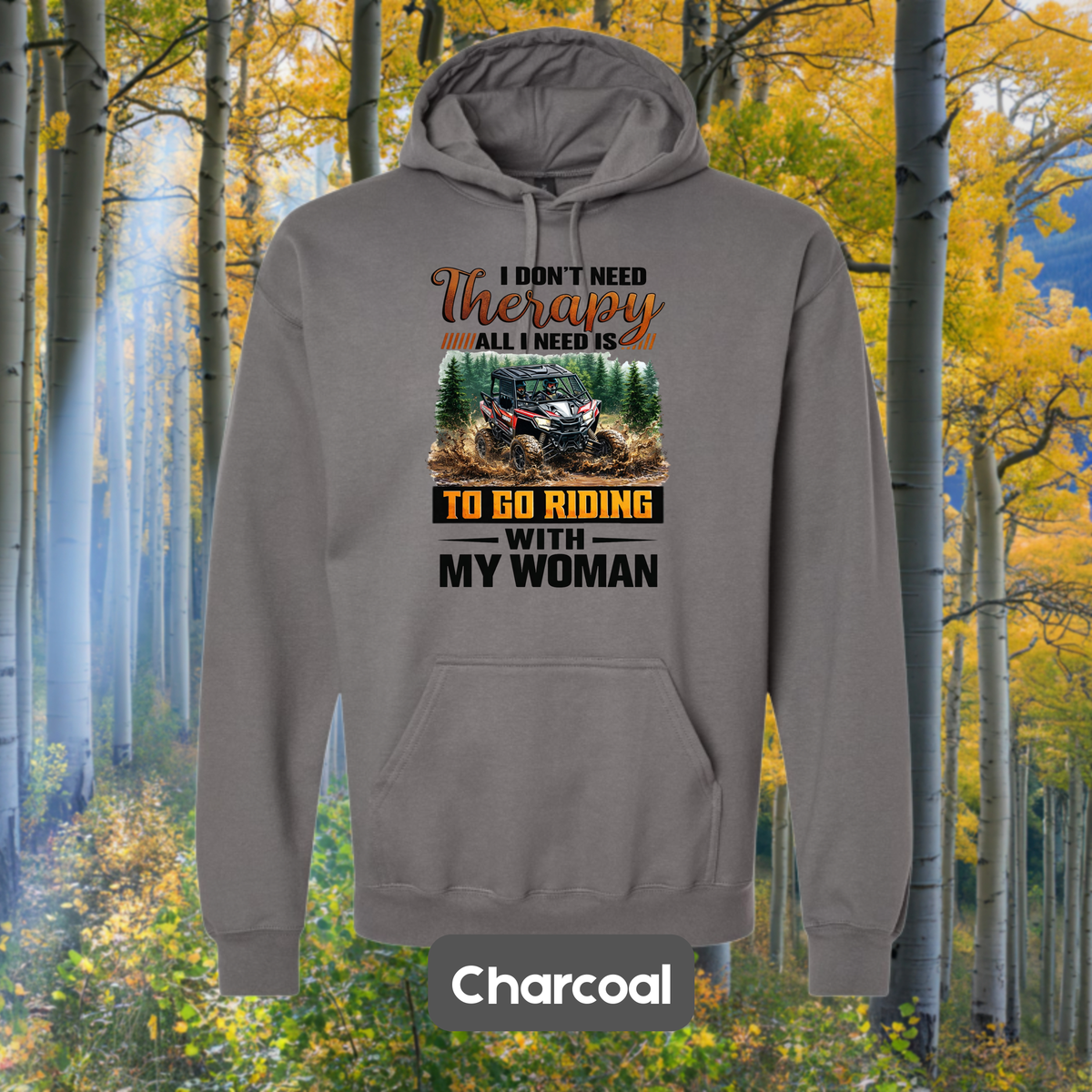 RIDING THERAPY (His) | Hoodie