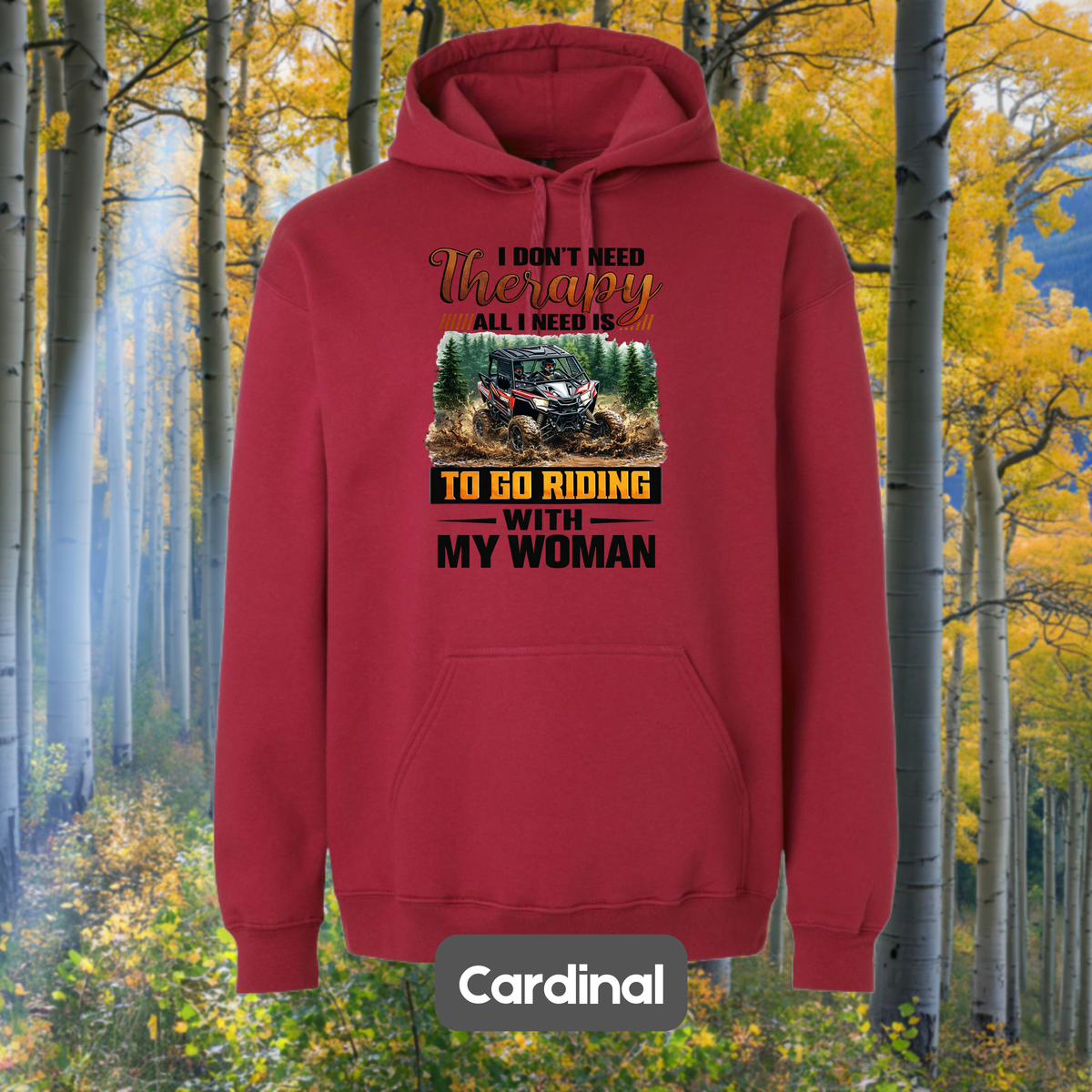 RIDING THERAPY (His) | Hoodie
