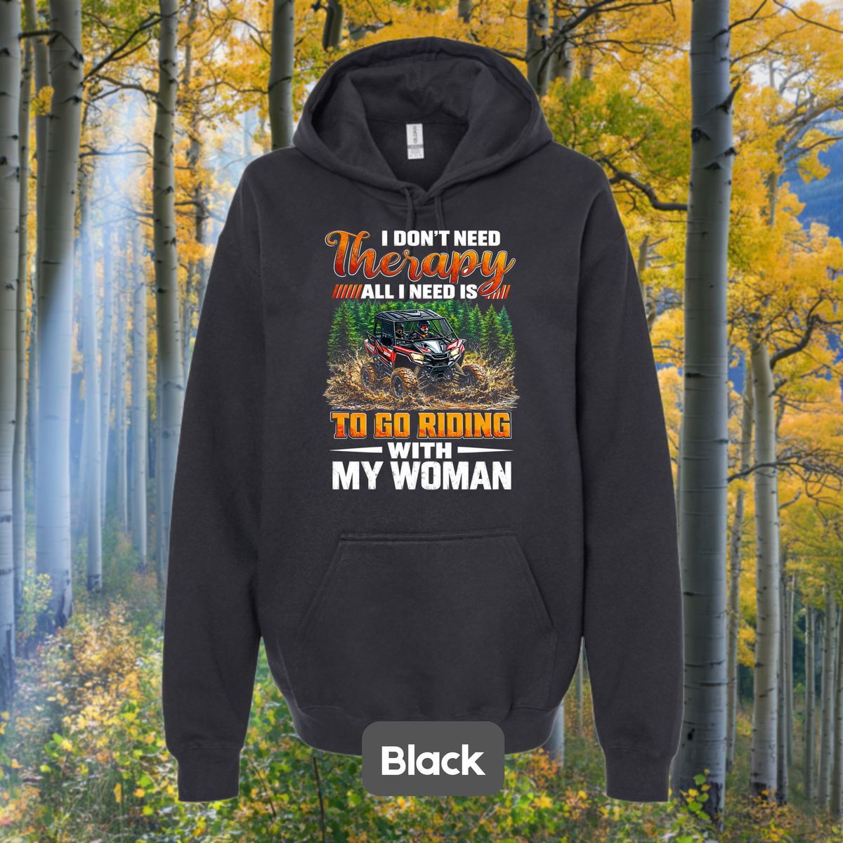 RIDING THERAPY (His) | Hoodie