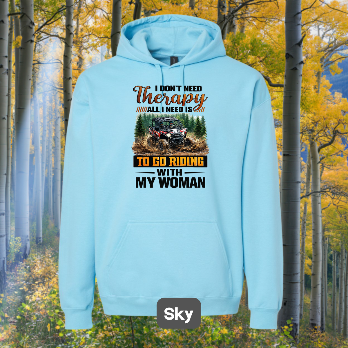 RIDING THERAPY (His) | Hoodie