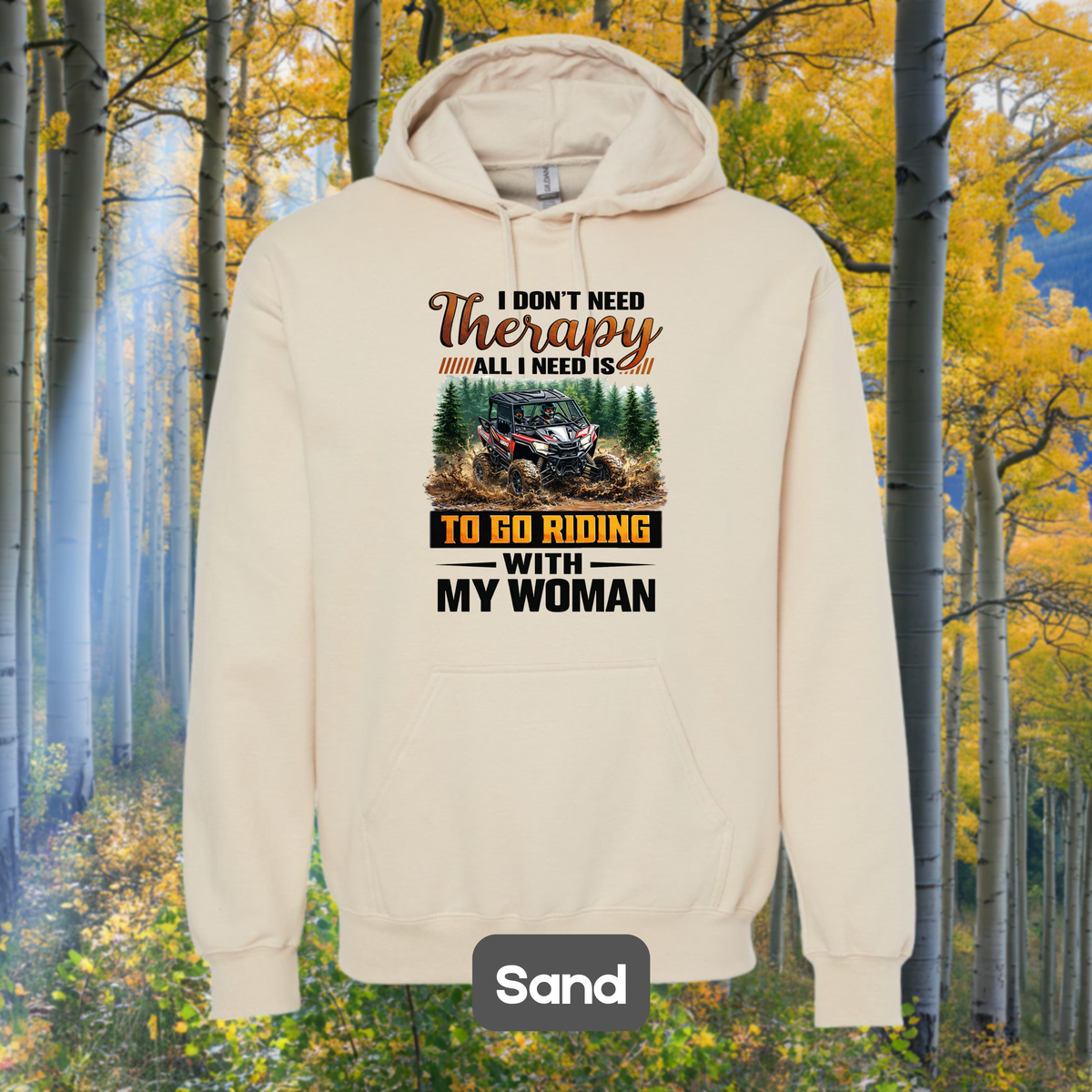RIDING THERAPY (His) | Hoodie