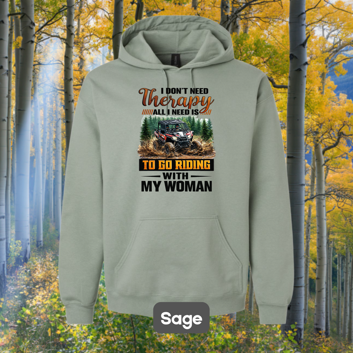 RIDING THERAPY (His) | Hoodie