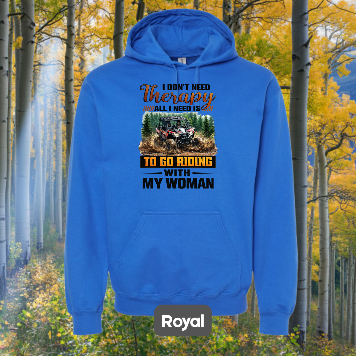 RIDING THERAPY (His) | Hoodie