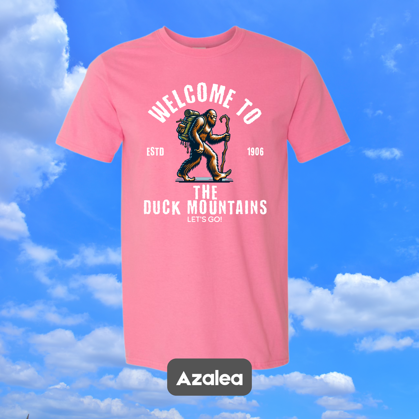 DUCK MOUNTAINS Sasquatch Hiker T-Shirt